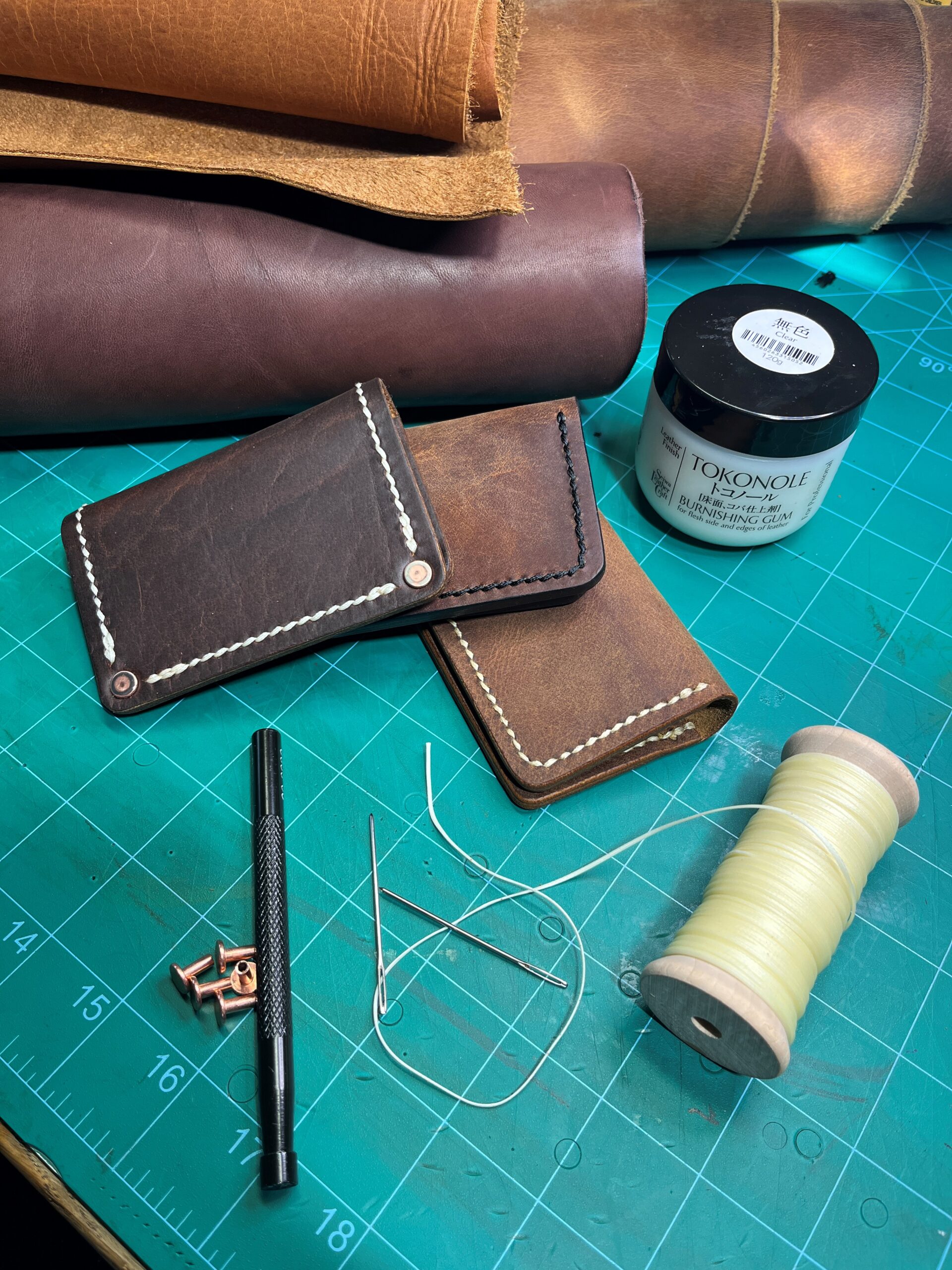  Handmade bifold wallet