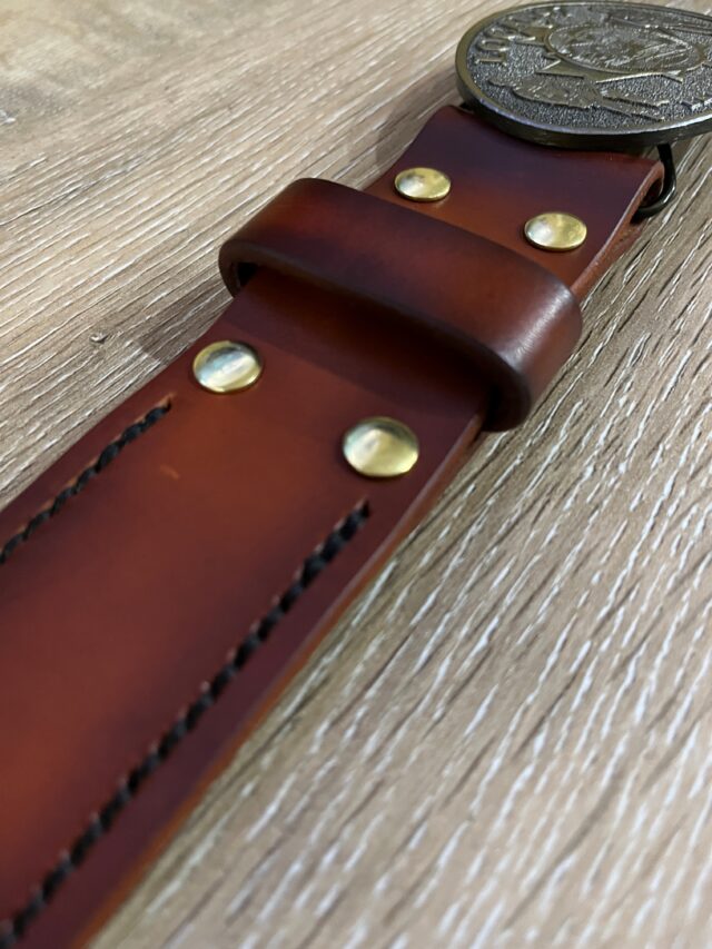 belt-hand-stitched