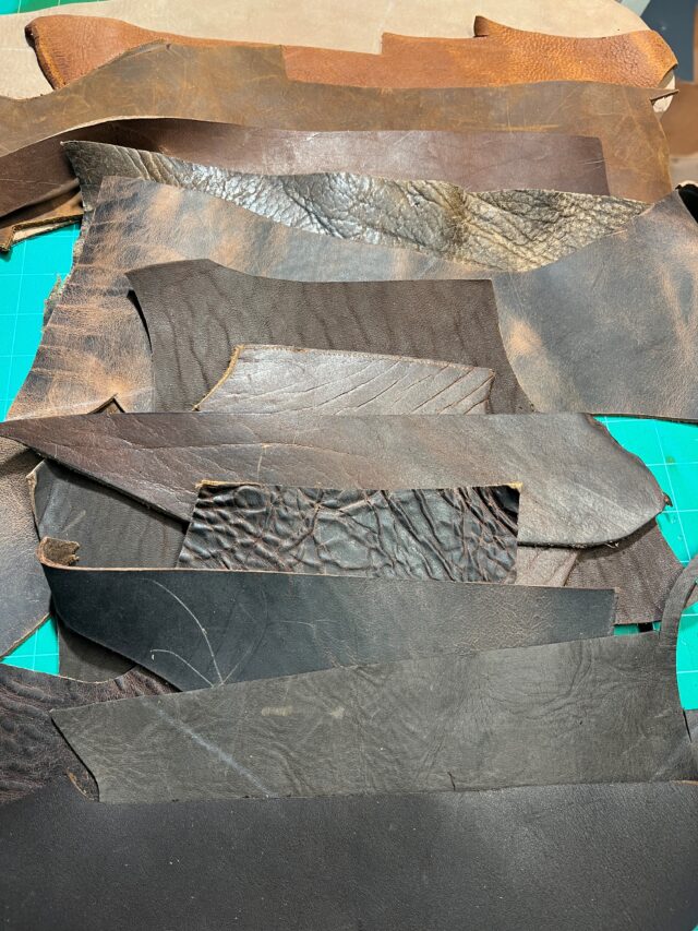 leather samples