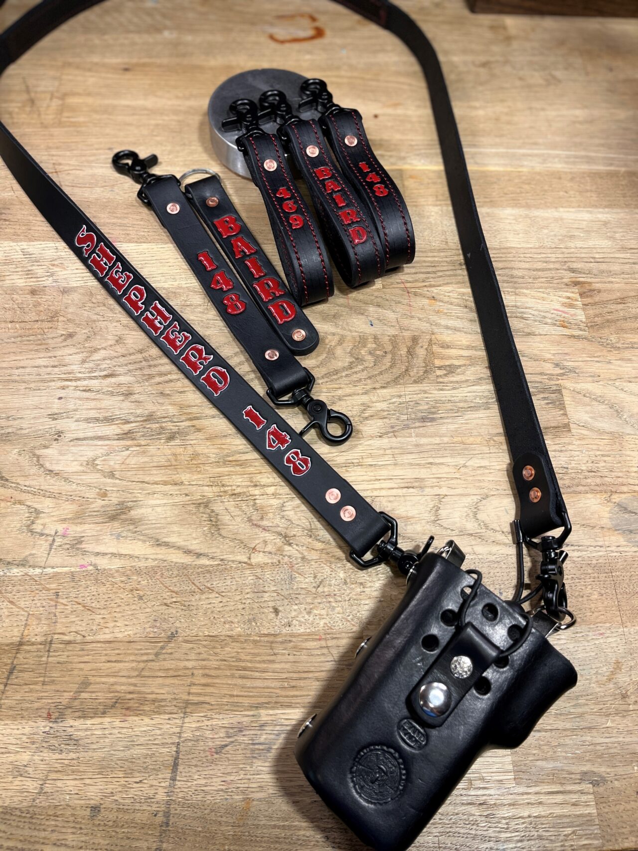 firefighter radio holster and accessories